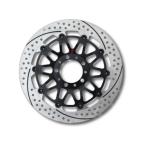 サンスター TMAX530 EM508FL プレミアムレーシング フロントディスクローター 左用（ブラック） SUNSTAR