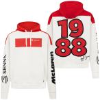 アイルトンセナ パーカー アイルトン・セナ x マクラーレン F1 チーム ブラジルGP フーディー モータースポーツ ウェア AyrtonSenna