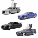 雑貨 カセットカープロダクツ ウェットティッシュケース 日産スカイライン GT-R (BNR34) 車 Cassette Car Products