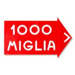 ミッレミリア ステッカー ミッレ・ミリア ステッカー 車 雑貨 Mille Miglia