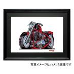 イラスト HARLEY SPORT RED FRAME