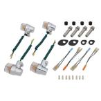 CB400SF(2006-2007) для super мотоцикл Mini модель указатель поворота KIT металлизированный корпус / прозрачный линзы lposhu лицо /POSH