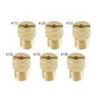PC18/PC20 карбюратор для main jet SET(5X6.7) Keihin круг маленький #115#120#125#130#135#140( каждый 1×6 шт SET)lposhu лицо /POSH