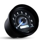  Daytona 21943 VELONA (ve low na) для мотоцикла электрический тахометр GB350(21) чёрный корпус / белый LED φ60 9000rpm отображать 