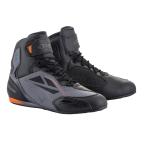 アルパインスターズ FASTER 3 DRYSTAR SHOE (1244 BLACK COOL GRAY ORANGE FLUO / 防水 ファスター3 ライディングシューズ) 2540719