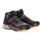 アルパインスターズ CR-X DRYSTAR RIDING SHOE (1284 BLACK LIGHT BROWN ORANGE / 防水 ライディングシューズ) 2611820