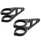  Daytona 27903 для мотоцикла крепление передней фары универсальный вилка зажим aluminium передняя фара держатель φ41mm/ Short 