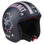 72JAM JET JJ-03M SPIKE(ブラック) MAT ガラスフレークブラックベース マット仕上げ スモールジェットヘルメット