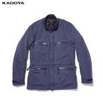 カドヤ(KADOYA) K'S LEATHER(ケーズレザー)バイク用 ジャケット URBAN SEEKER ネイビー 6574-0