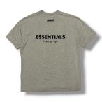 FEAR OF GOD ESSENTIALSfi голубой bgodo Esse n автомобиль ruzFelt Logo S/S Tee фетр Logo футболка cut and sewn серый серия L 11038M