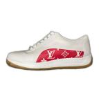 Supreme × LOUIS VUITTON Supreme Louis Vuitton 17AW L.V SPORT SNEAKER спорт спортивные туфли low cut 1A3EQ5 белый 25.5cm 19873M
