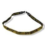 off white "теплый" белый MASK IND BELT2.0 маска держатель ремешок OMRG011S22FAB0011810 желтый F 21112M