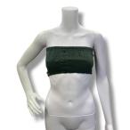  не использовался товар kotohayokozawakoto - Yocozawa 24AW SHRUNK-KNIT BARE TOP shrink вязаный bare top tube top хаки F 2437MG