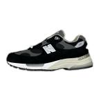 ショッピングSBS 未使用 NEW BALANCE 992 ローカットスニーカー  ニューバランス U992BK ブラック 30cm （2887M）