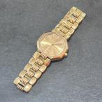 Christian Dior オクタゴン 腕時計 アナログ クォーツ ゴールド文字盤 クリスチャンディオール ゴールド F （3420M）