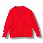 UNDERCOVER 23AW リブダメージ加工モヘアカーディガン ニット アンダーカバー UP2C4906  レッド 3 （3978M）