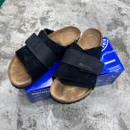 BIRKENSTOCK Kyoto VL Soft Suede &amp; Nubuck сандалии замша n задний Birkenstock черный 40 26cm (4314M)