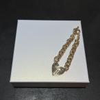  не использовался товар BASICKS Bay Schic sHeart Razor Bracelet Heart браслет аксессуары S3.5-1102 Gold M 4643M