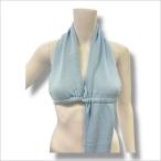  не использовался товар kotohayokozawakoto - Yocozawa 24SS Muffler Bikini Knit muffler бикини вязаный tube top bare top KT24S-KN05 голубой F 474MG