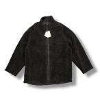 ショッピング未使用 未使用 stein(ssstein) WOOL BOA ZIP LONG JACKET ウール ボア ジップ ロングジャケット フリース シュタイン ST.418 ブラック M
