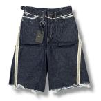  не использовался товар MINUS минус 24SS Slash Seam Inside-Out Twisted Short внутренний наружный Denim шорты шорты M-24S-SSIEOTTDST-70SEDM индиго 1