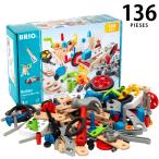 ブリオ 木のおもちゃ ビルダー コンストラクションセット136ピース（3歳から）【店頭受取も可 吹田】
