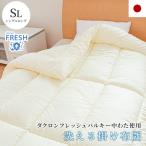 洗える布団 掛け布団 シングル 日本製 インビスタ ダクロン フレッシュバルキー ウォッシャブル掛布団 シングルロング