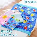 キャラクターお昼寝タオルケット 85×115cm 綿100％ 大判バスタオル 洗えるケット ポケモン サンリオ ディズニー