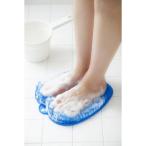 tone (トーン) フットブラシ TR-15 ブルー フットケア用品 角質ケア 足裏 キレイ バスグッズ