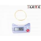 K18ki разделение плоский ножной браслет 8 поверхность Triple 10.2g 8 men Triple 18 золотой желтое золото 750 YG [ б/у ] ювелирные изделия 