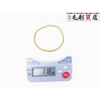 K18ki разделение плоский ножной браслет зеркало cut 11.8g 18 золотой желтое золото 750 YG[ б/у ] ювелирные изделия 