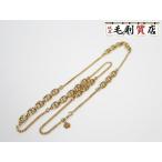  Christian Dior Christian Dior CD Logo золотая цепь GP колье женский [ б/у ] аксессуары 