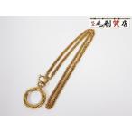  Chanel CHANEL лупа колье Gold GP matelasse здесь Mark Vintage [ б/у ] колье 