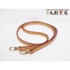  Louis Vuitton LOUIS VUITTON плечо ремешок гладкая кожа Logo кожа Gold Brown сумка [ б/у ] ремешок 