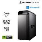 【クーポン】DAIV FX-I7G60 Core i7-14700KF 32GB メモリ 1TB M.2 SSD GeForce RTX 4060 水冷CPUクーラー デスクトップ パソコン 新品 クリエイターpc