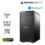 G-Tune DG-I7G7S ゲーミングPC デスクトップ パソコン Core i7-14700F 32GB メモリ 1TB M.2 SSD GeForce RTX 4070 SUPER 新品 マウスコンピューター PC