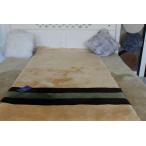 北欧風 高級ムートンシーツ （約）95x190cm シングルサイズ オーストラリア産シープスキン使用 暖かい 快眠寝具 工場直販のお得な価格！ KBL801