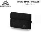 GREGORY nano спорт wa let Opti k черный Gregory NANO SPORTS WALLET спорт кошелек compact кошелек уличный путешествие 
