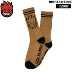  носки spito fire SPITFIRE BIGHEAD SOCK DK TAN/BLACK US8-12 SIZE большой head носки почтовая доставка рассылка 