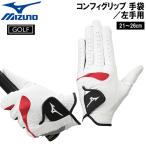 ショッピングゴルフグローブ ミズノ MIZUNO コンフィグリップ 白 ホワイト ゴルフ グローブ 手袋 メール便