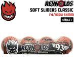  Wheel spito fire SPITFIRE WHEELS F4/93DU REYNOLDS SOFT SLIDERS CLASSIC NATURAL 54mm Ray noruz4 шт set Formula 4