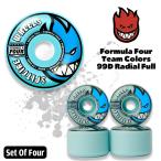 spito fire Wheel SPITFIRE WHEELS FORMULA FOUR F4/99DU RADIAL FULL SHAPE5 55mm LIGHTBLUE радиальный полный 4 шт. комплект 