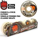 spito fire Wheel SPITFIRE WHEELS FORMULA FOUR F4/99DU NIKOLAI PIOMBO PRO CLASSIC SHAPE NATURAL 4 шт. комплект Classic Shape 