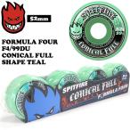 spito fire Wheel SPITFIRE WHEELS FORMULA FOUR F4/99DU CONICAL FULL SHAPE TEAL 52mm 4 шт. комплект конический полный Shape 