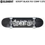  скейтборд Element ELEMENT SCRIPT BLACK PLY COMP 7.375 x 28.5 WB12 Wheel 87A Kids для Complete BG027104