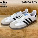 ショッピングアディダス スニーカー アディダス サンバ オリジナルス ADIDAS SAMBA ADV WH/BK/GUM GZ8477 スニーカー スケートシューズ