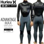 ショッピングhurley ウェットスーツ セミドライ ハーレー 23-24 HURLEY Mens ADVANTAGE MAX 5/4/3.5mm FULUSUIT セミドライ メンズ アドバンテージマックス
