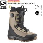 25-26 サロモン シナジーパワーレースストレートジャケットボア SALOMON SYNERGY PWL SJ BOA スノーボード 靴 25-26-BT-SLM