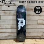  скейтборд панель p Limitee .b Kids * маленький рисунок женщина предназначенный PRIMITIVE DIRTY P CORE BLACK 7.375x28 WB12.25