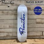 p Limitee .b панель PRIMITIVE DECK NUEVO SCRIPT WHITE/DODGERS BLUE скейтборд панель Kids ~ женский до соответствует 